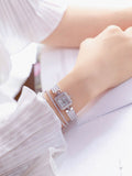 LuxuryFashion Ladies Watch Rhinestone Wrist Watches For Women