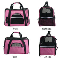 Portable Cat Bag Backpack Breathable Mesh Pet Puppy Cat Foldable Carrier Bags