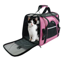 Portable Cat Bag Backpack Breathable Mesh Pet Puppy Cat Foldable Carrier Bags