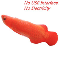 30CM Electronic Pet Cat Toy Electric USB Charging Simulation Fish Toys for Dog Cat Chewing Playing Biting Supplies Dropshiping