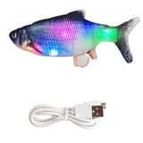 30CM Electronic Pet Cat Toy Electric USB Charging Simulation Fish Toys for Dog Cat Chewing Playing Biting Supplies Dropshiping