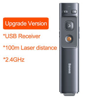 Wireless Presenter USB& USB C Laser Pointer with Remote Control Infrared Presenter Pen For Projector  PPT Slide