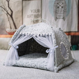 Foldable Warm Cat Bed Cats Tent