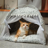 Foldable Warm Cat Bed Cats Tent