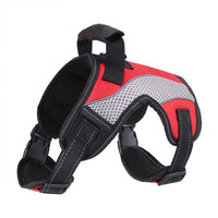 Dog Harness No-Pull Reflective Breathable Adjustable Pet Vest with Handle for Outdoor Walking