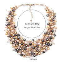 Collier de perles tendance Palace Beauty populaire